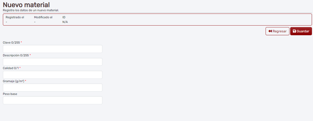Creara nuevo material