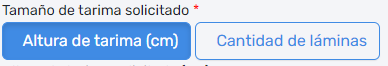 CantidadLaminas y AlturaTarimas